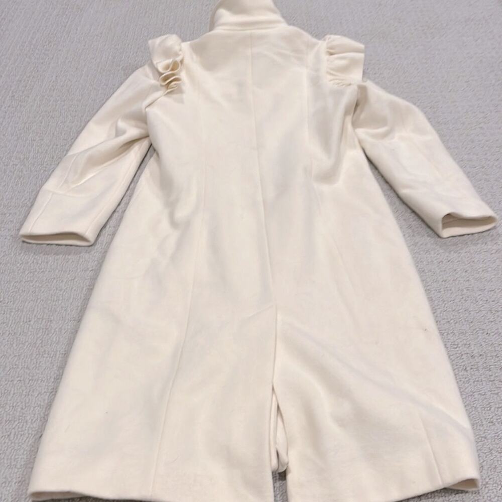 CAMI NYC Viera ruffled wool-felt coat - Picture 4 of 7